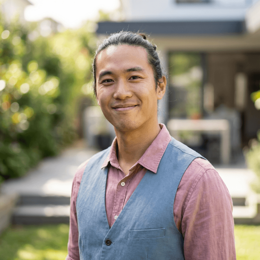 Marcus Chen, a male property investor in his mid 30s